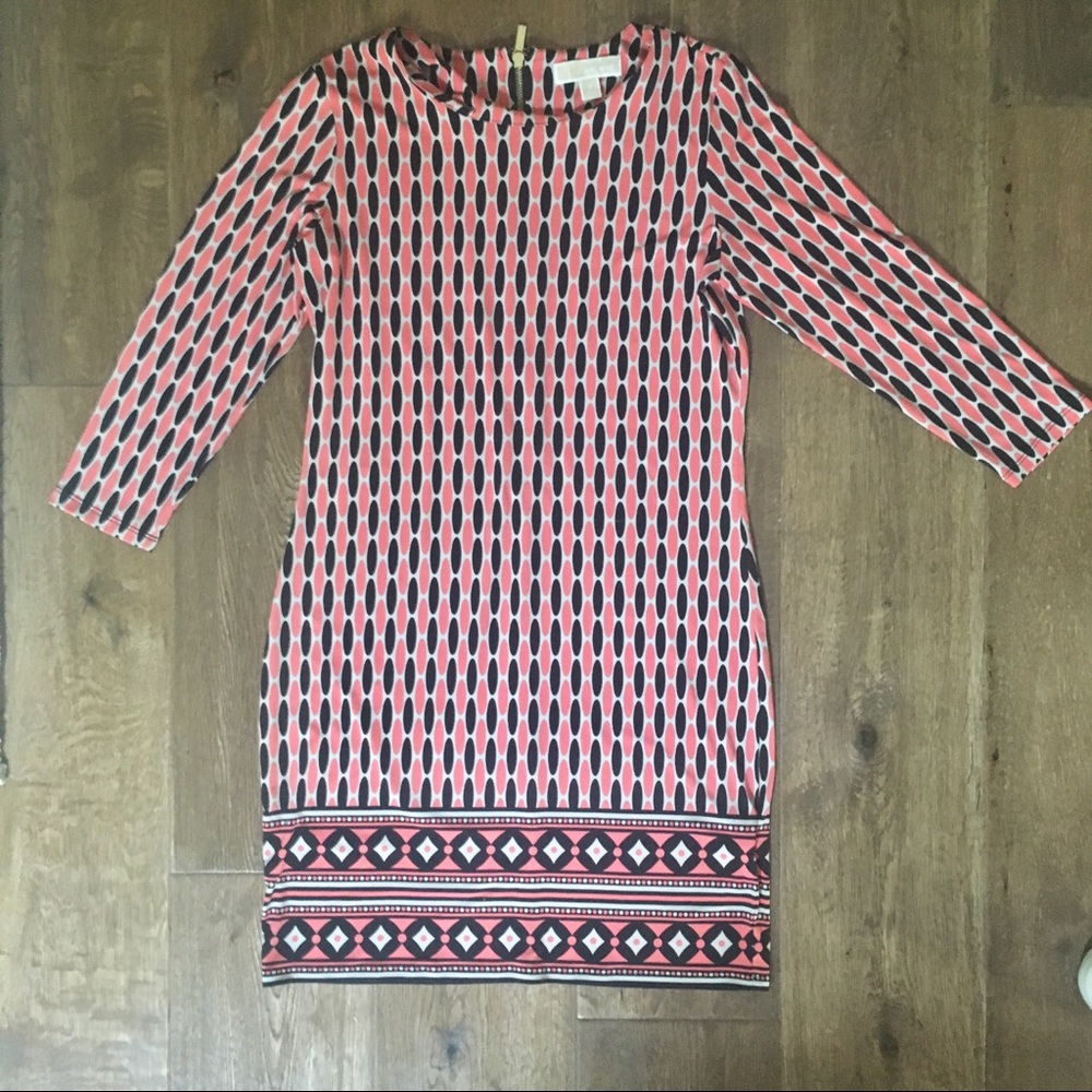 Michael Kors Printed Shift Dress
